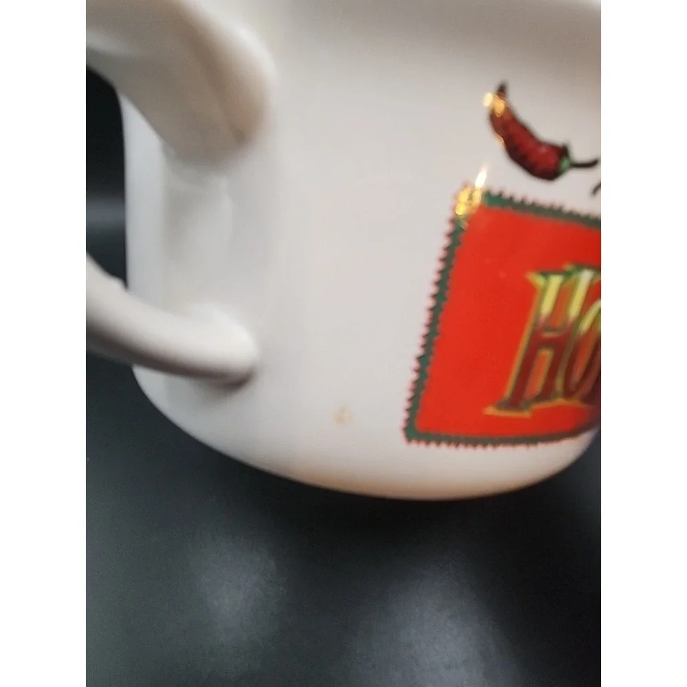 Vintage Tabasco Chili Ceramic Bowls Set Of 2 With‎ Double Handles